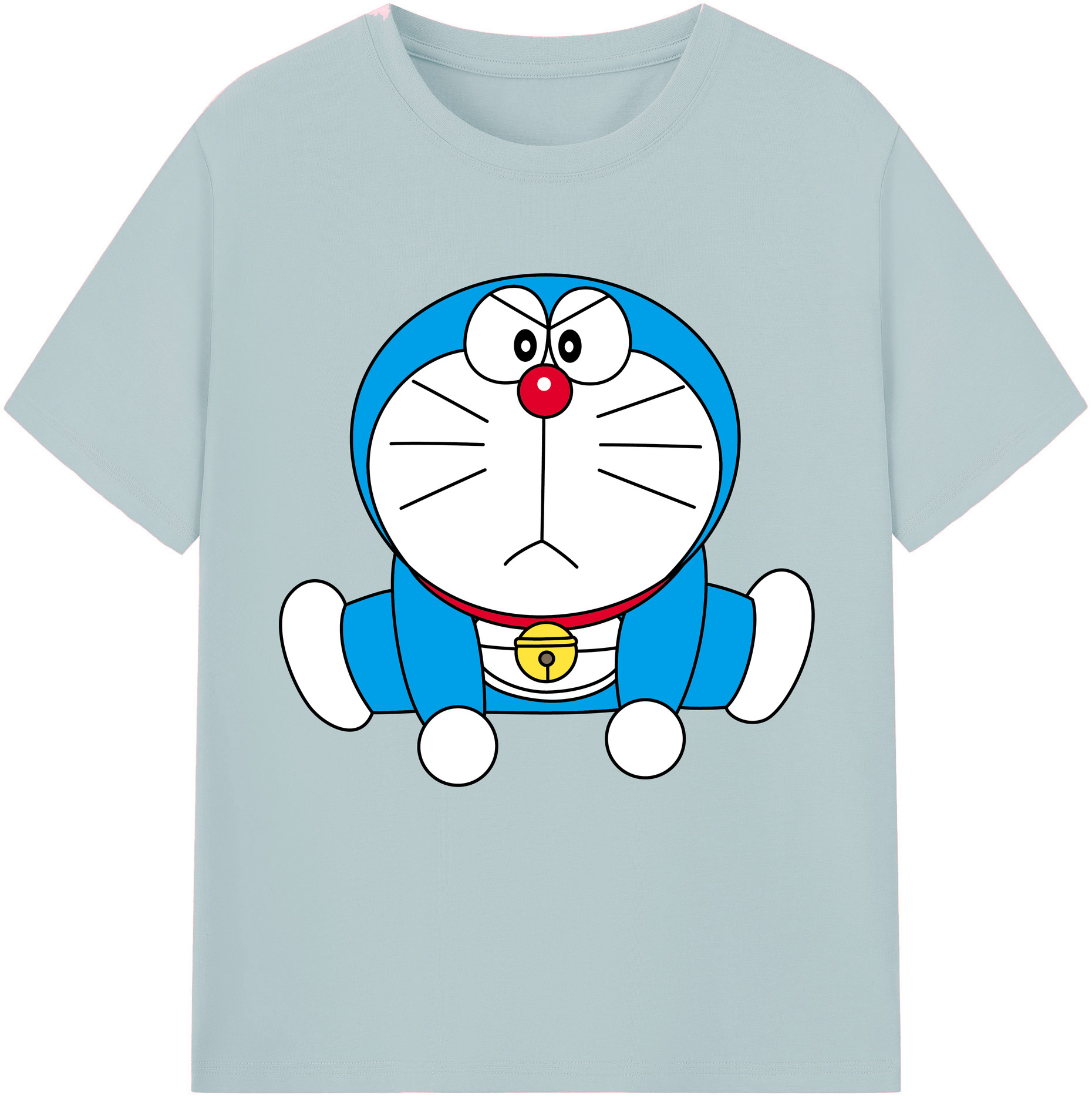 （画像用） ドラえもん Doraemon 綿100％半袖Tシャツ（フロントプリント）